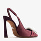 DOLCE & GABBANA Bejeweled buckle slingback pumps