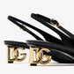 DOLCE & GABBANA Patent Leather Slingback Pumps