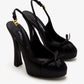 DOLCE & GABBANA Satin slingback pumps