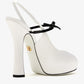 Dolce&Gabbana Satin slingback pumps