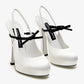 Dolce&Gabbana Satin slingback pumps