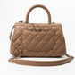Chanel Caviar Quilted Coco Handle Small LGHW