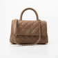 Chanel Caviar Quilted Coco Handle Small LGHW