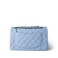 Chanel 23P Light Blue Classic Flap Small Light Gold Hardware