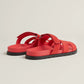 Rose Vermillon - Beige Perlino Chypre Sandal