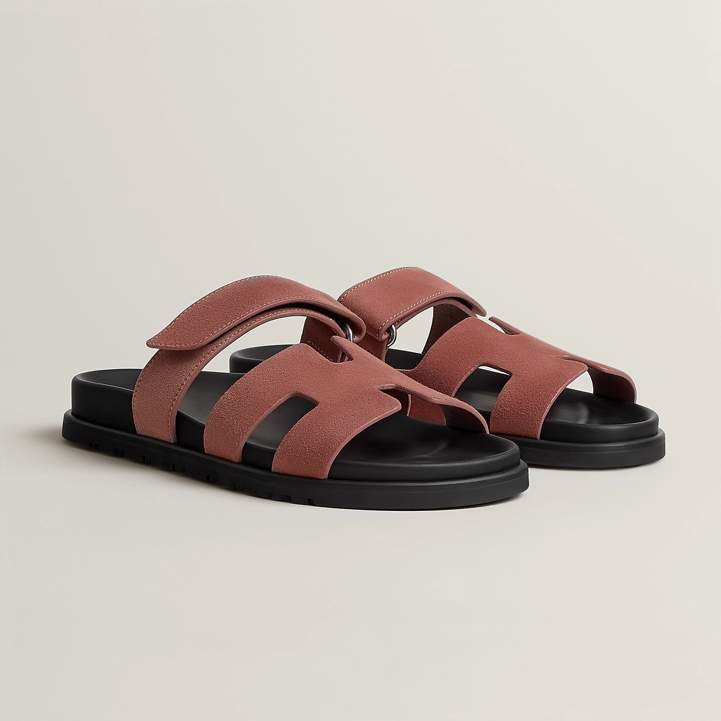 Rose Vermillon - Beige Perlino Chypre Sandal