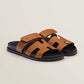 Rose Vermillon - Beige Perlino Chypre Sandal