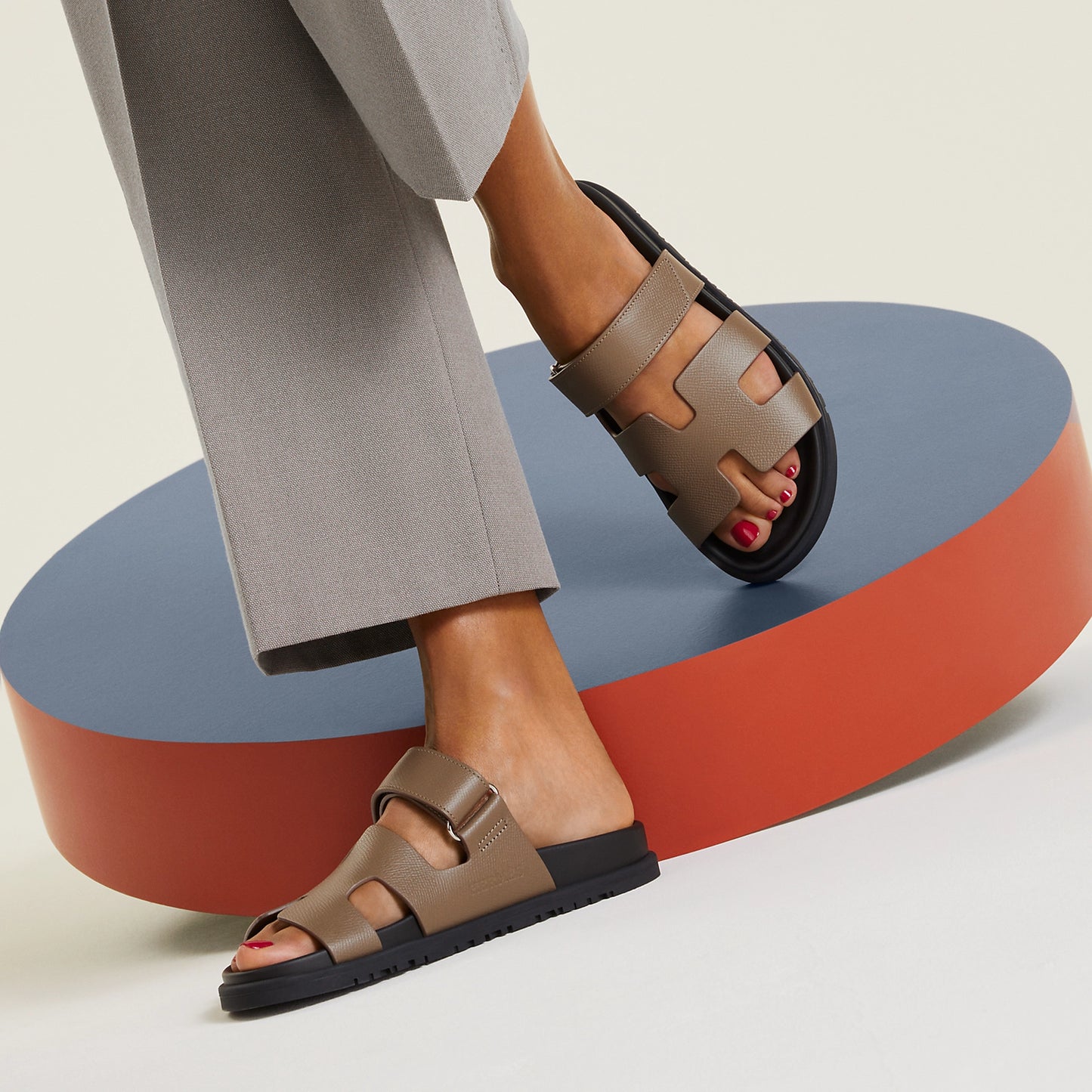 Etoupe - Beige Argile Chypre Sandal