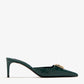 DOLCE & GABBANA Alligator skin mules