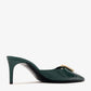 DOLCE & GABBANA Alligator skin mules