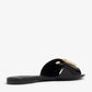 DOLCE & GABBANA DG logo flat sandals