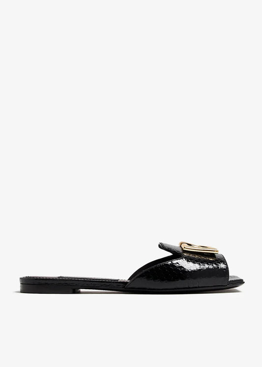 DOLCE & GABBANA DG slide sandals