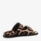 DOLCE & GABBANA Printed velvet slide sandals