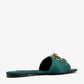 DOLCE & GABBANA Gemstone satin sandals