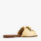 DOLCE & GABBANA Gemstone Raffia Flats