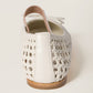 Woven Nappa Leather Ballerinas