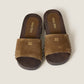 Faded Suede Clogs