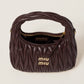 Miu Miu Wander Matelassé Nappa Leather Hobo Bag