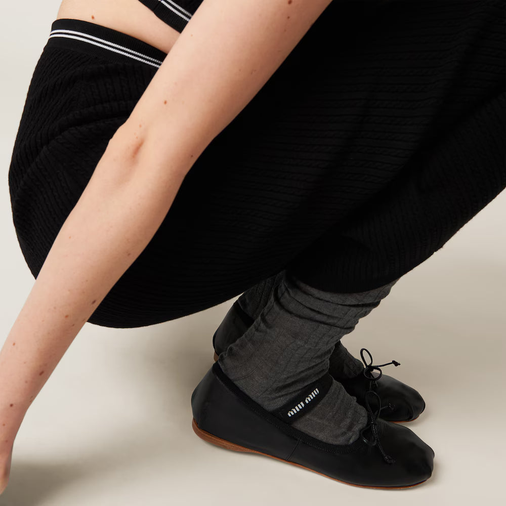Leather Ballerinas