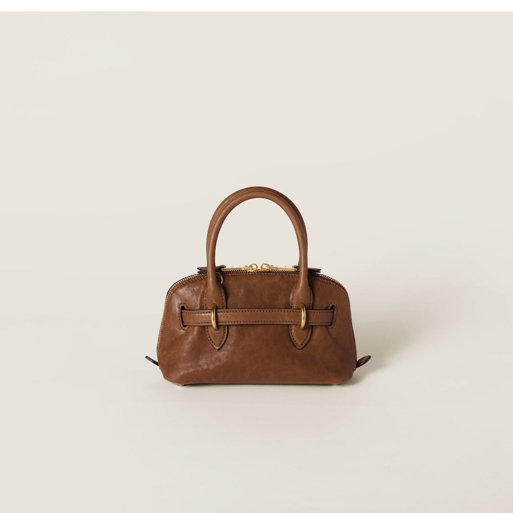 Miu Miu Aventure Mini Nappa Leather Bag