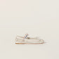 Woven Nappa Leather Ballerinas