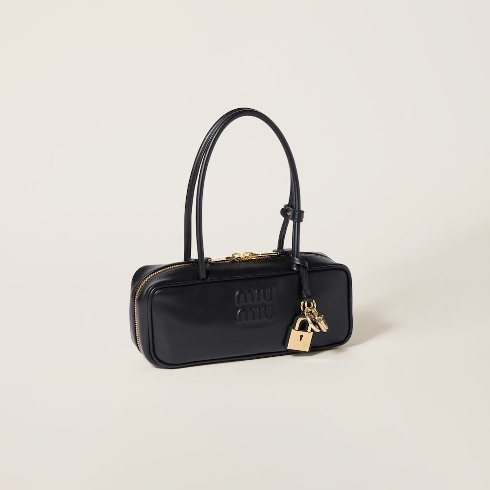 Miu Miu Beau Leather Bag – Elegant Boutique