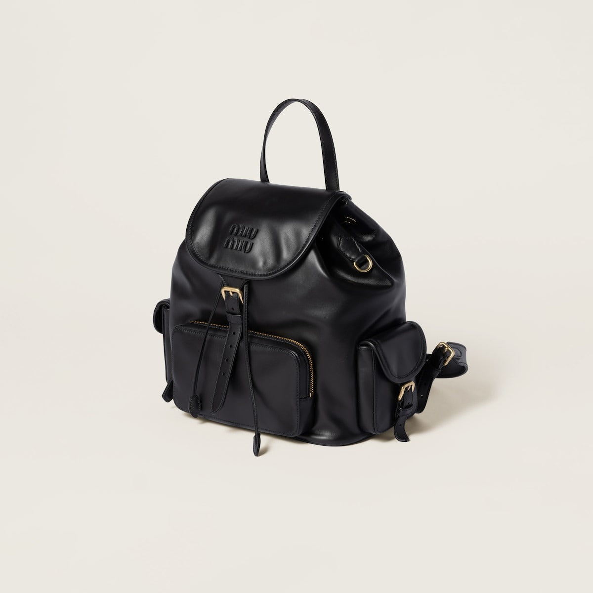 【Miu Miu】LEATHER BACKPACK Miu Miu Leather Backpack – Elegant Boutique