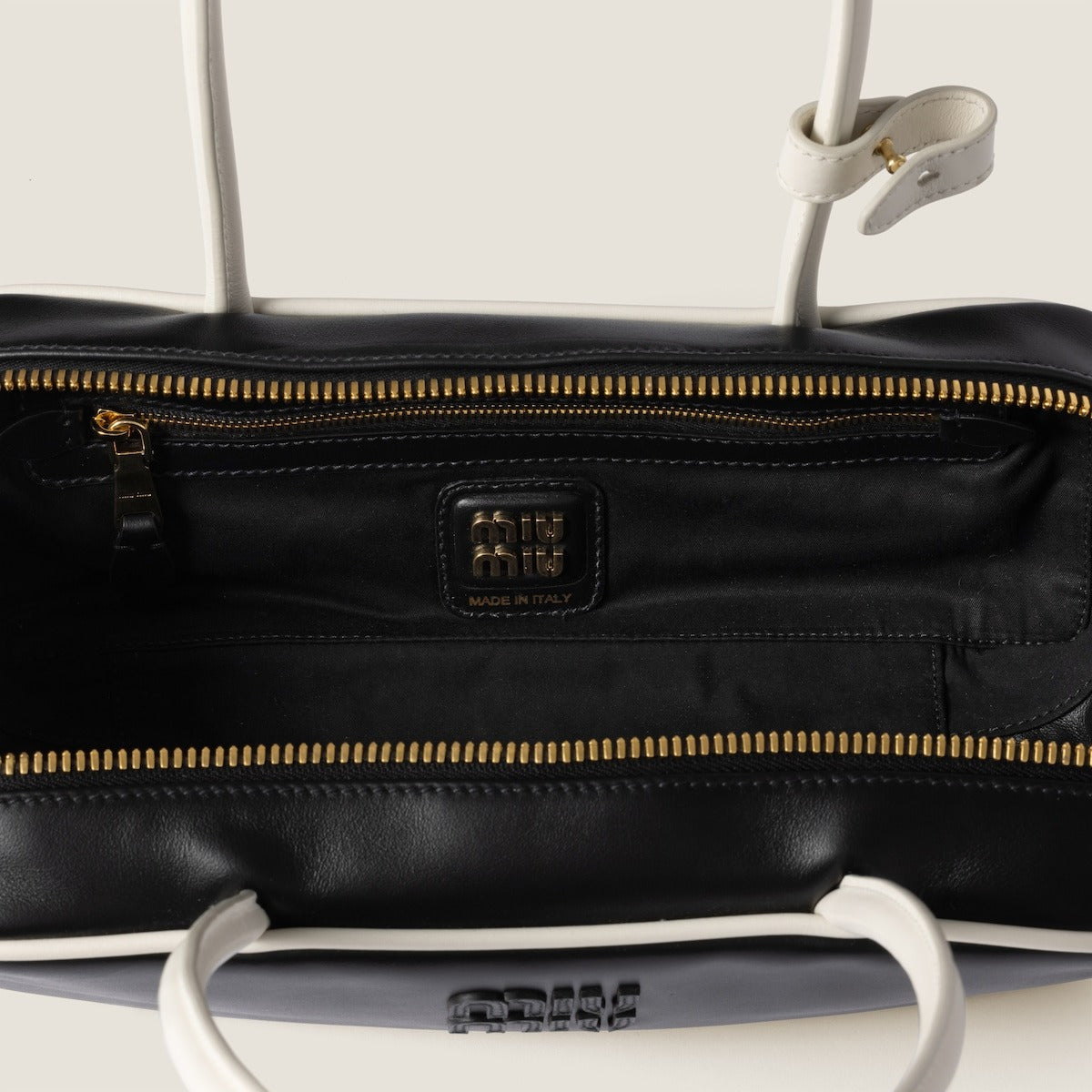 Miu Miu Beau Leather Bag – Elegant Boutique