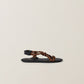 Riviere Cord and Leather Sandals