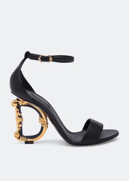 DOLCE & GABBANA Baroque DG sandals