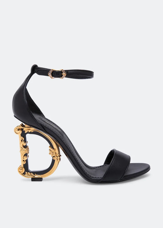 DOLCE & GABBANA Baroque DG sandals