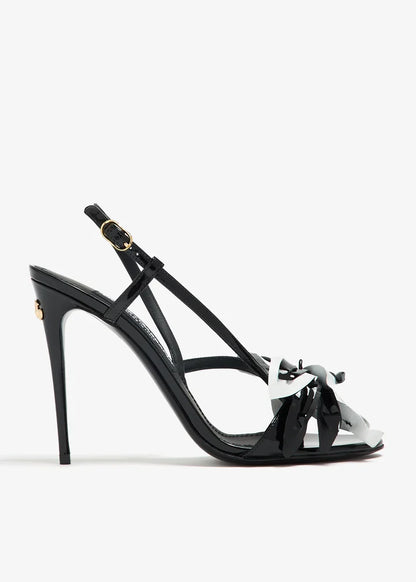 DOLCE & GABBANA Patent leather sandals