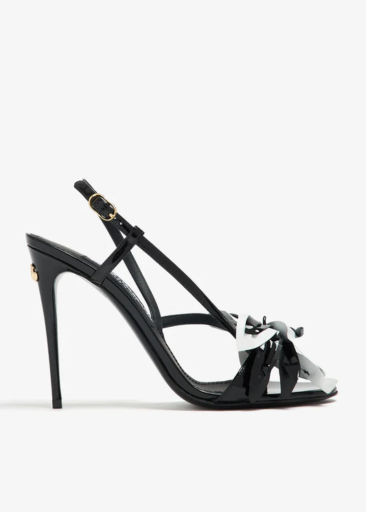 DOLCE & GABBANA Patent leather sandals