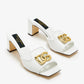 DOLCE & GABBANA DG logo sandals