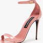 DOLCE & GABBANA Polished calfskin sandals