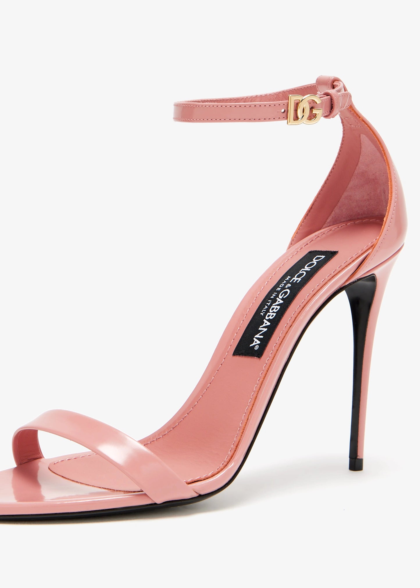 DOLCE & GABBANA Polished calfskin sandals