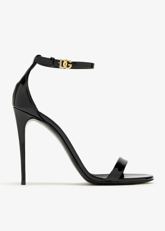 DOLCE & GABBANA Patent leather sandals