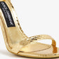 DOLCE & GABBANA Python skin sandals