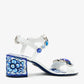 DOLCE & GABBANA Crystal-embellished sandals
