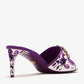 DOLCE & GABBANA Maiolica-print brocade mules