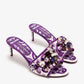 DOLCE & GABBANA Maiolica-print brocade mules