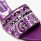 DOLCE & GABBANA Maiolica-Embroidered Sandals