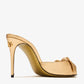 DOLCE&GABBANA Mordoré Nappa Leather Sandals