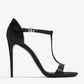 DOLCE & GABBANA T-strap satin sandals