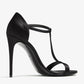 DOLCE & GABBANA T-strap satin sandals