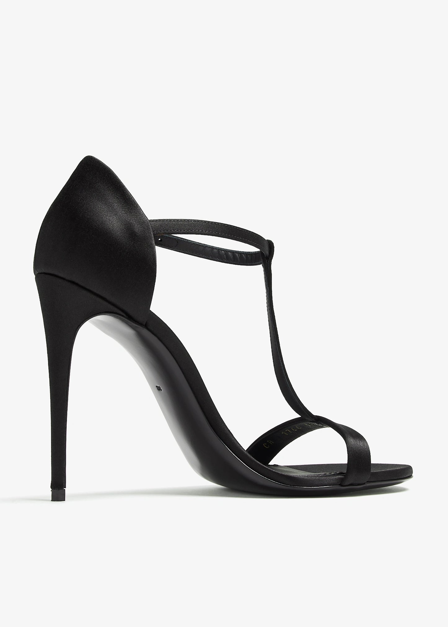 DOLCE & GABBANA T-strap satin sandals