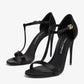 DOLCE & GABBANA T-strap satin sandals