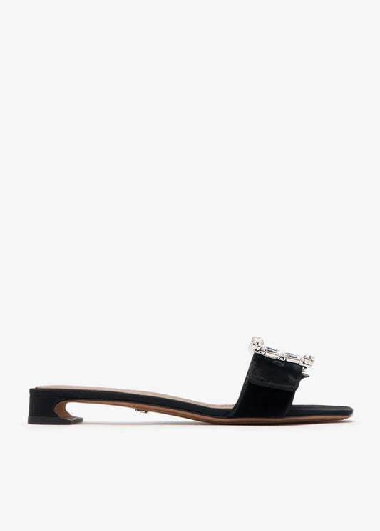 DOLCE & GABBANA Bejeweled buckle sandals
