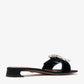DOLCE & GABBANA Bejeweled buckle sandals