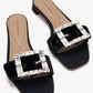 DOLCE & GABBANA Bejeweled buckle sandals